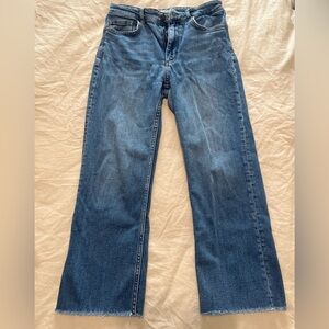 Zara Blue Flare Women's Jeans